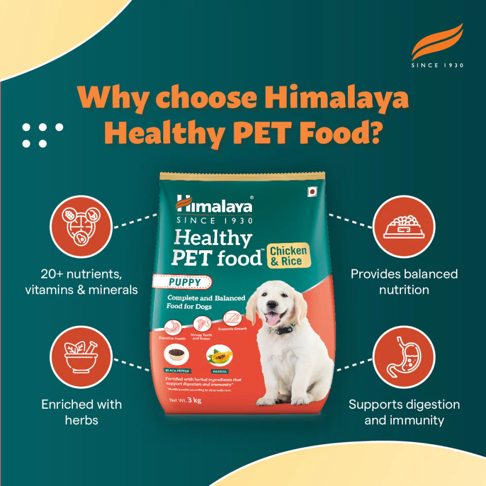 Himalaya - Chicken & Rice Healthy Puppy Dry Food