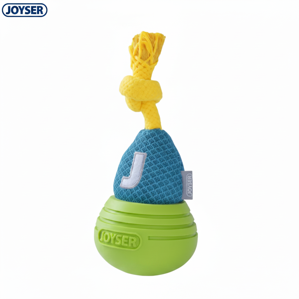 Joyser Woball Jack Plush Squeaker Dog Toy