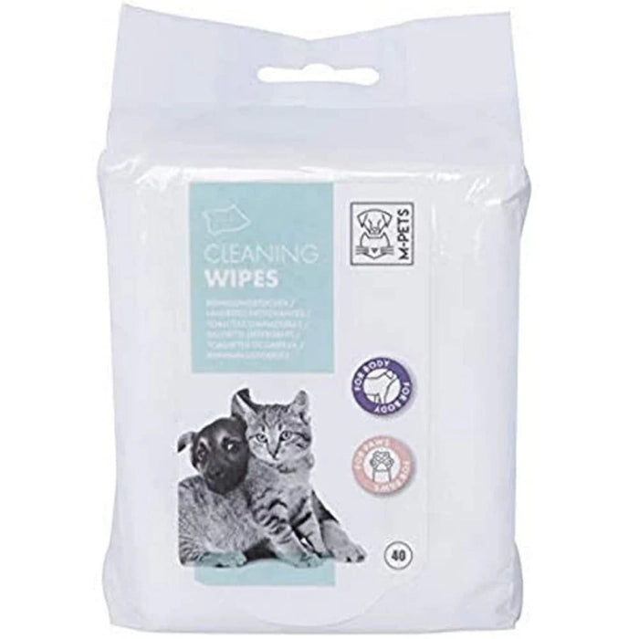 M-Pets Travel Cleaning Wipes for Dogs and Cats