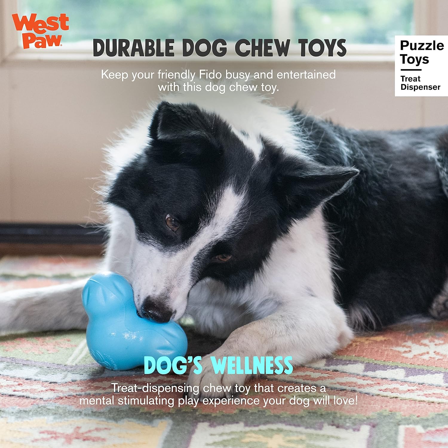 West Paw Zogoflex Zisc Frisbee Dog Toy