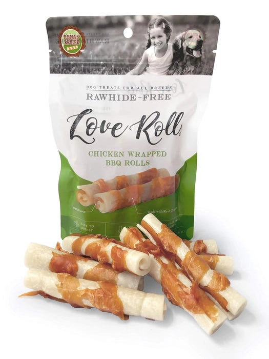 Love Stick- Chicken Wrapped Barbeque Rolls 154 Gm 7 Pieces