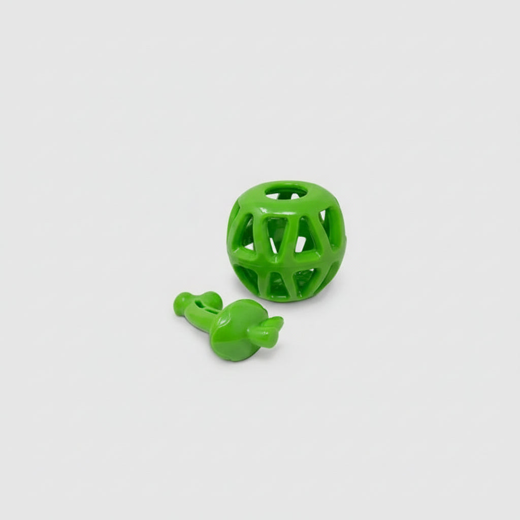 Fofos Fruity Bites Treat Disp Apple Dog Chew Toy