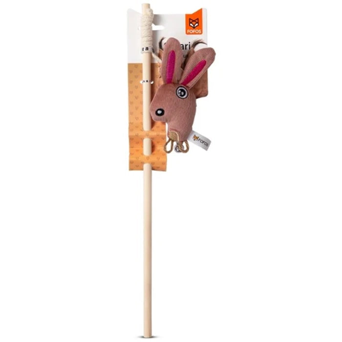 Fofos-Cat Wand Toy Bunny