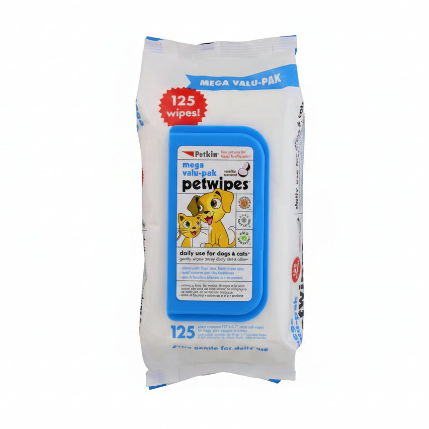 Petkin Wipes Mega Value Pack for Dogs & Cats