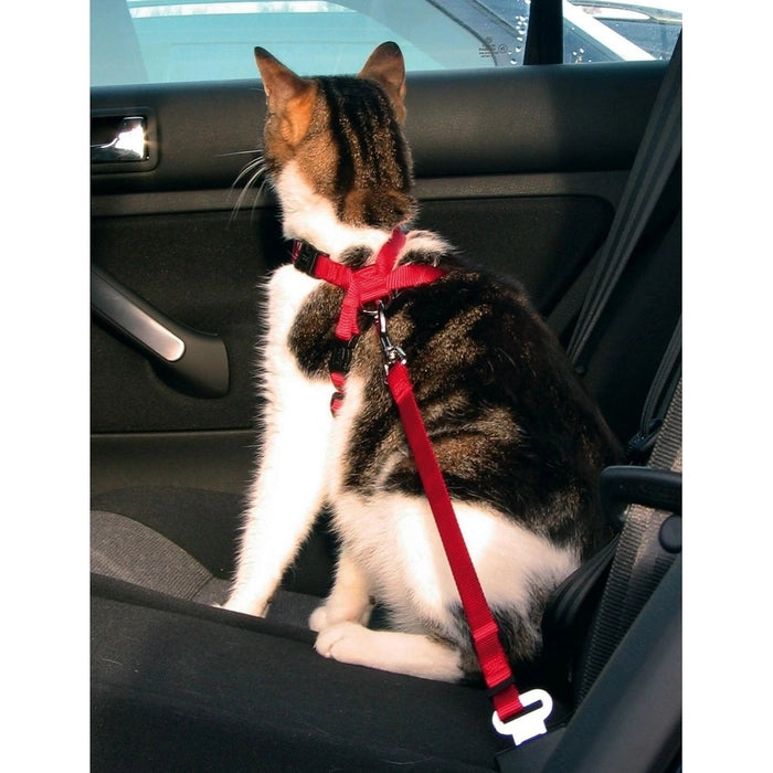 Trixie - Car Harness for Cats Red