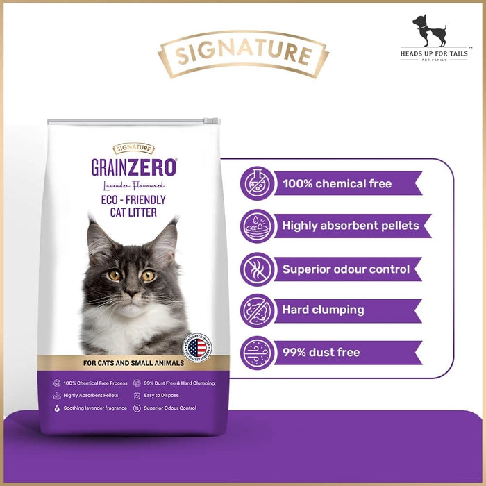 Grain Zero-Signature Eco Friendly Cat Litter for Cat & Small Animals