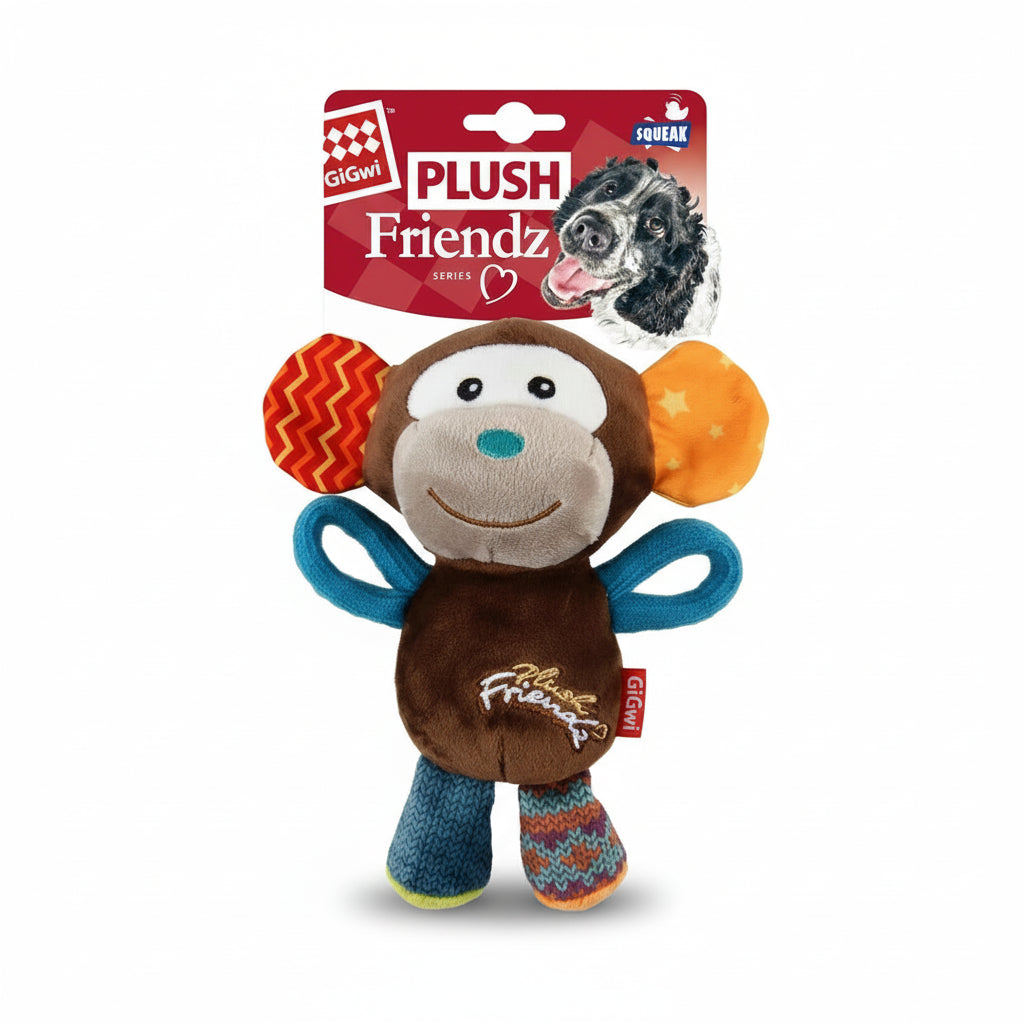 GiGwi Friendz with Squeaker Plush Toy for Dogs