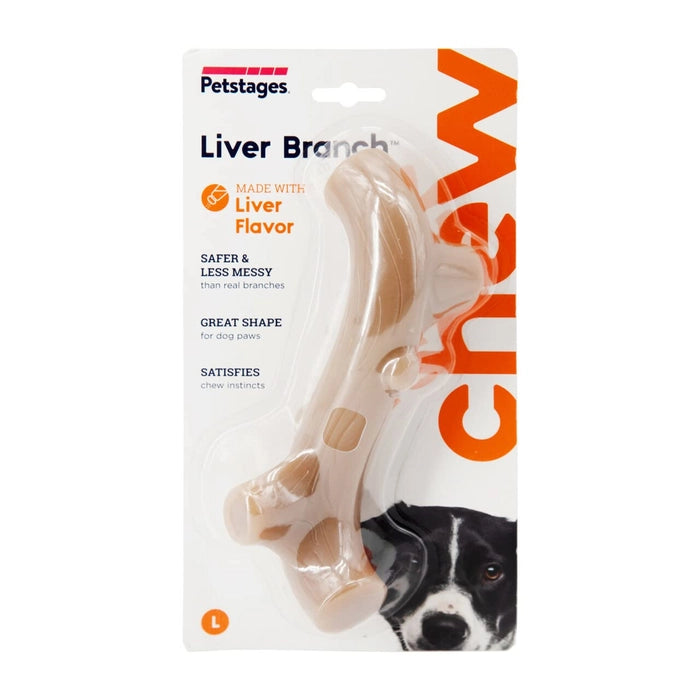 Petstages-Liver Branch Dog Chew Toy