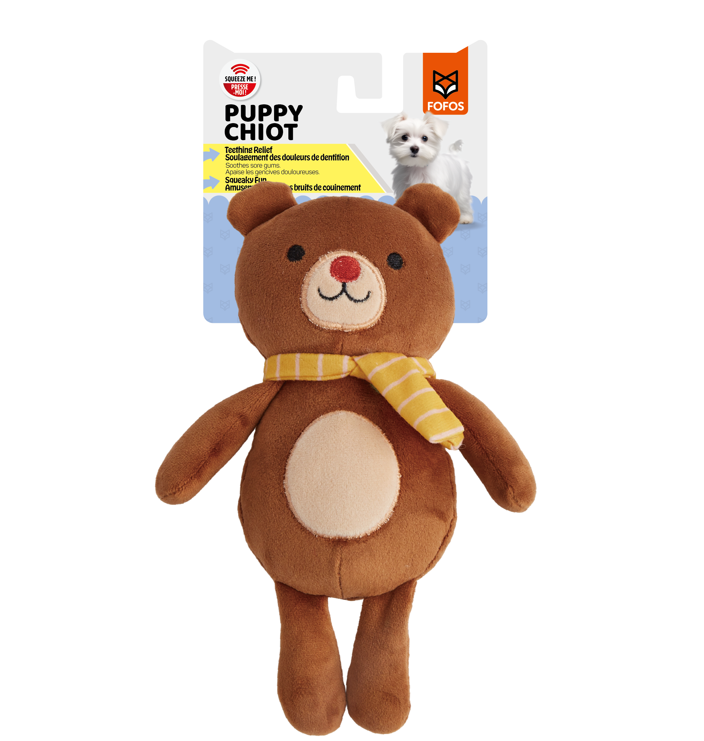 FOFOS Fluffy Puppy Toy