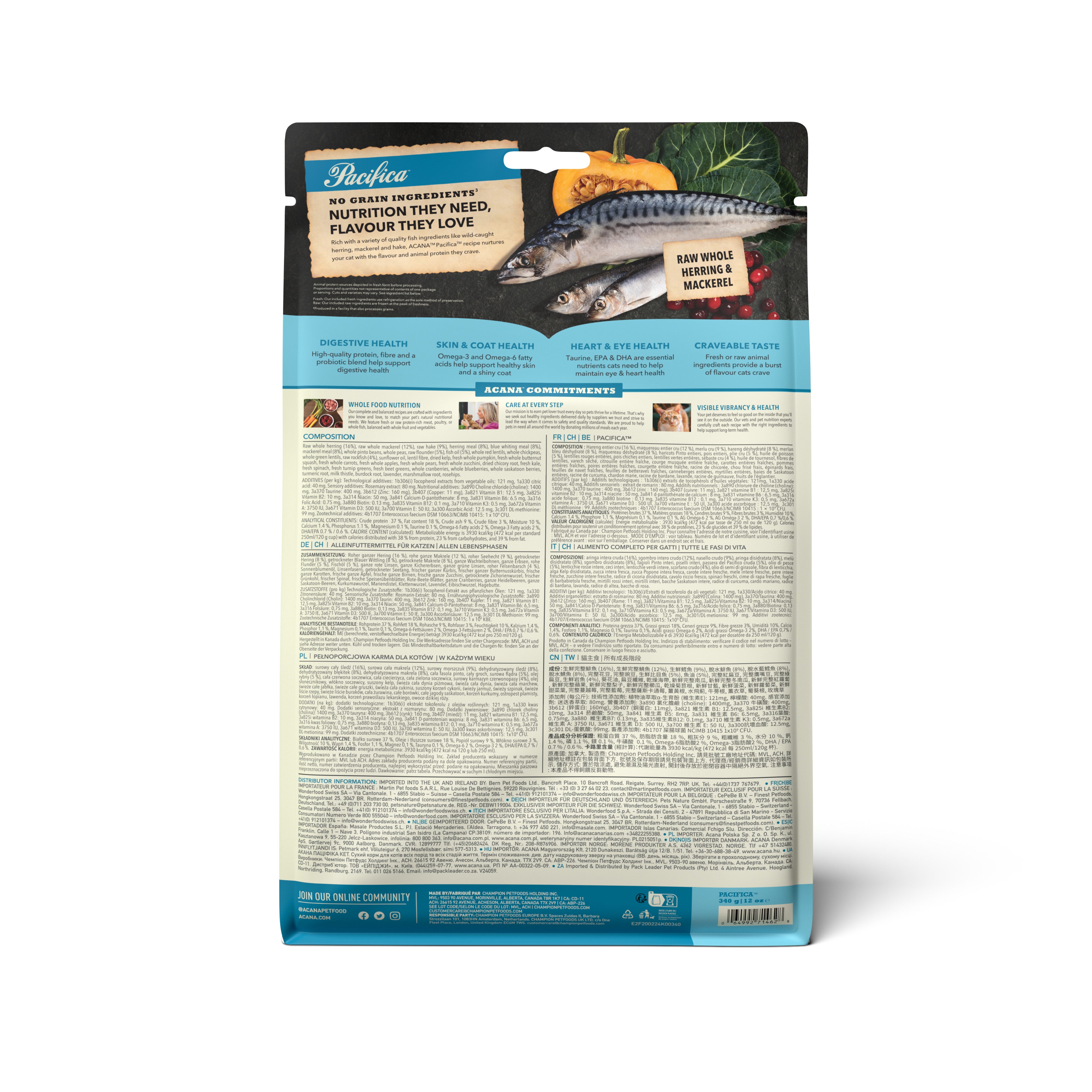 Acana Pacifica Cat Dry Food
