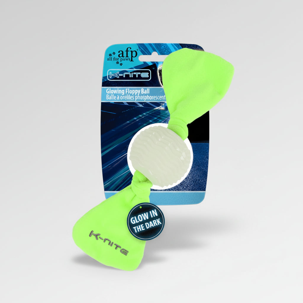 afp K Nite Glowing Manta Ray Toys for Dogs