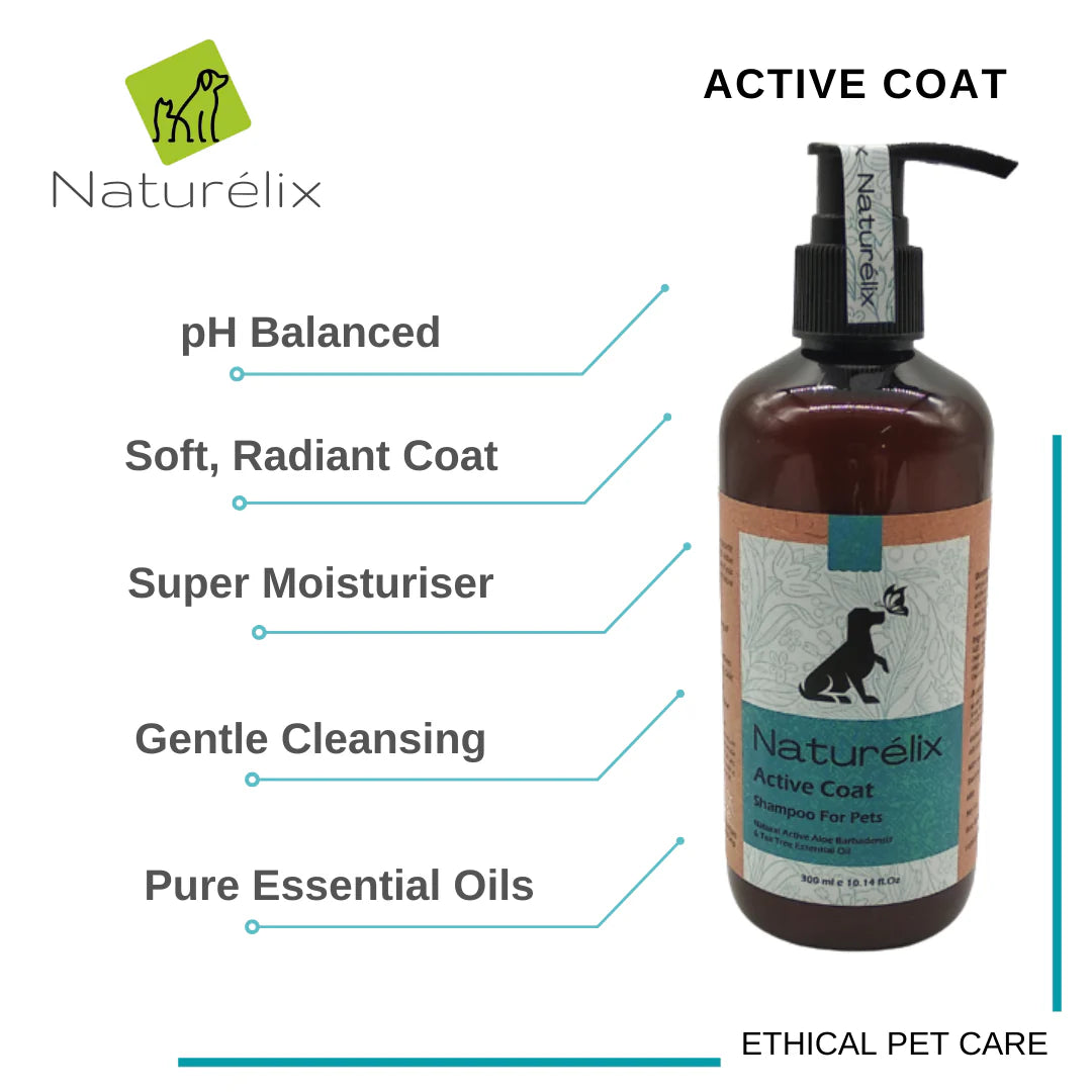 Naturelix- Active Coat Dog Shampoo