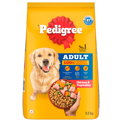 Pedigree- Chicken and Vegetables for Adult Dogs Dry Food