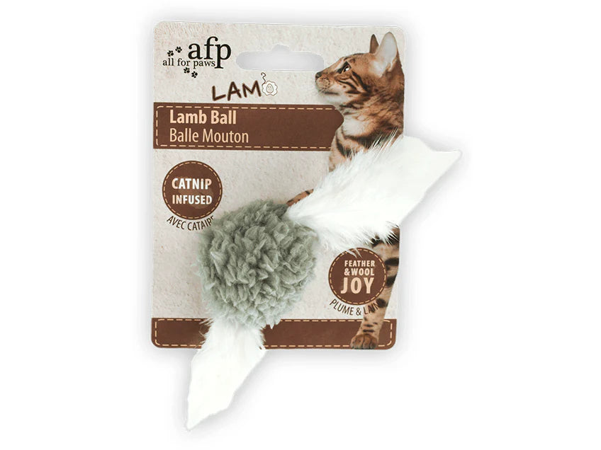 AFP- Lamb Cuddle Cat Toys