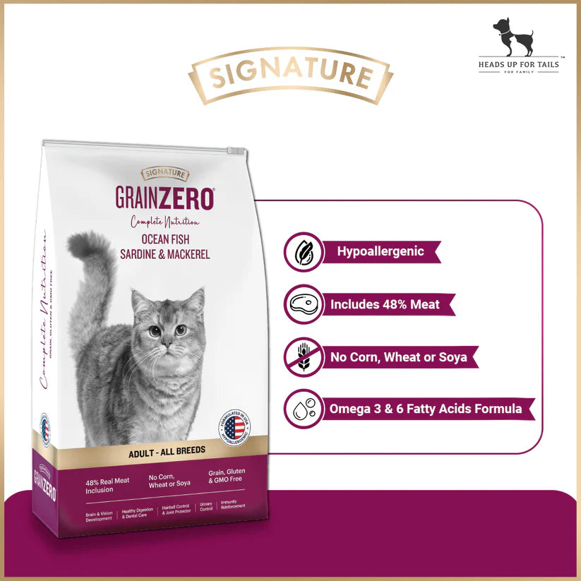 Signature - Grain Zero Adult Dry Cat Food