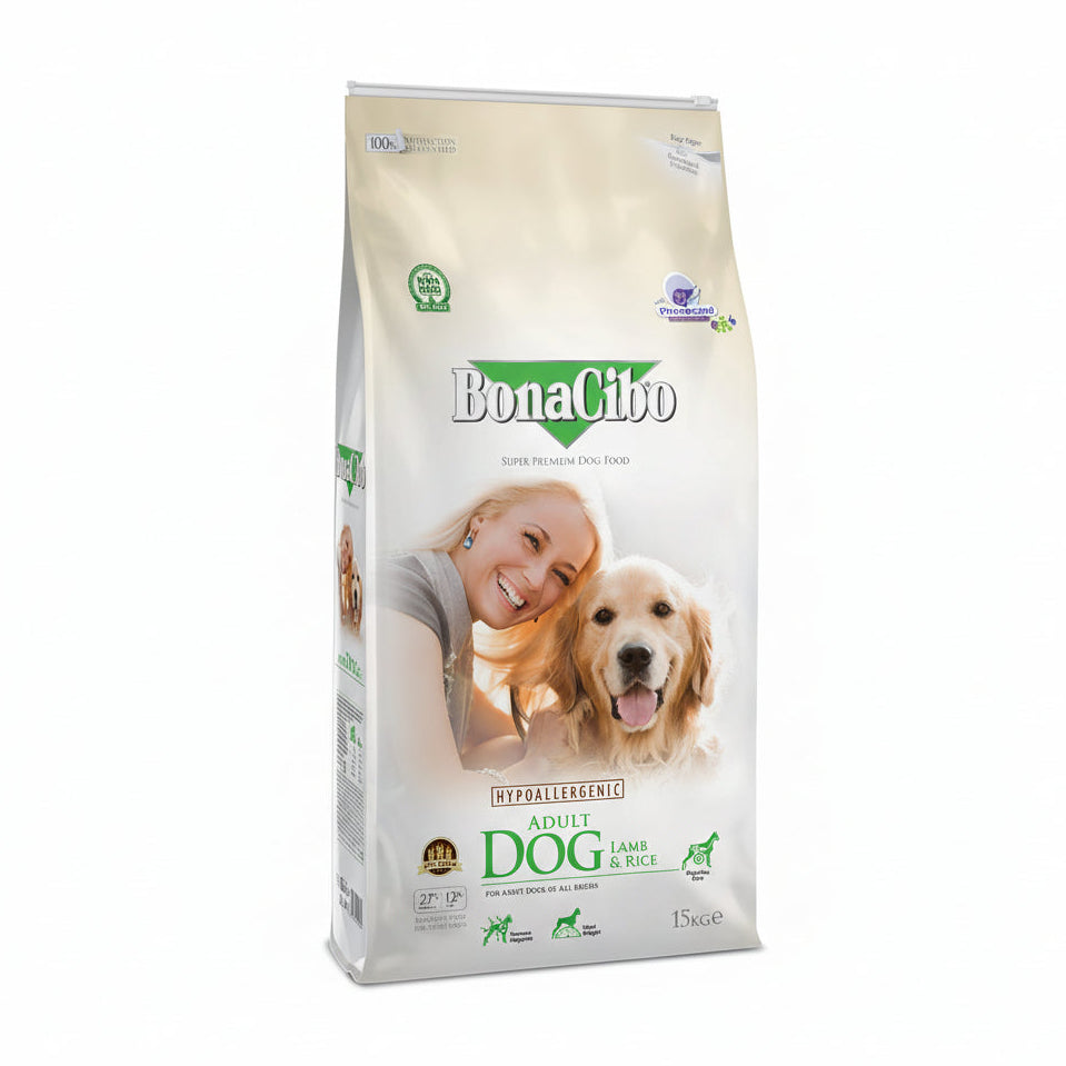 Bonacibo Lamb Rice Adult Dog Dry Food – Roms N Raks
