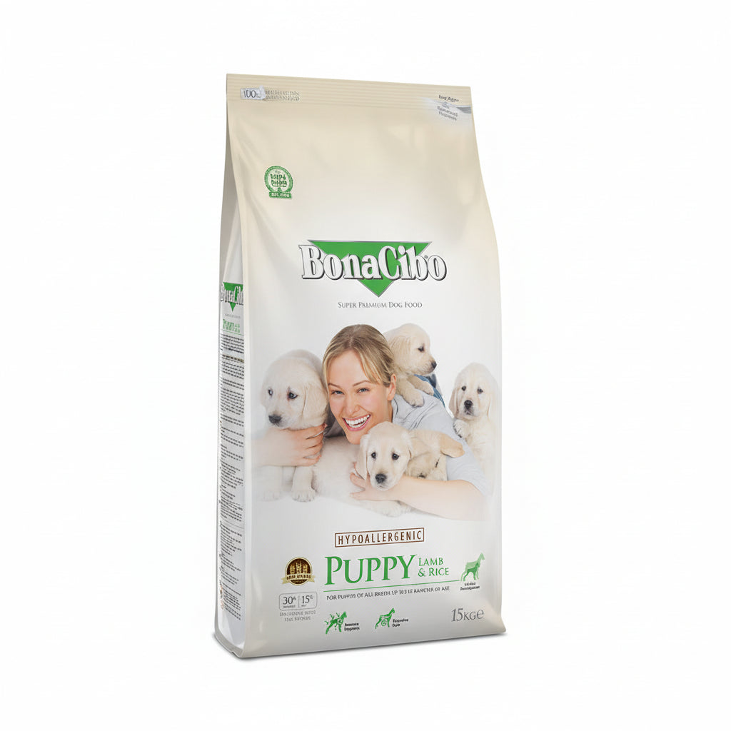 Bonacibo Lamb & Rice Puppy Dog Dry Food