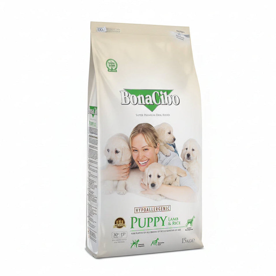 Bonacibo Lamb & Rice Puppy Dog Dry Food