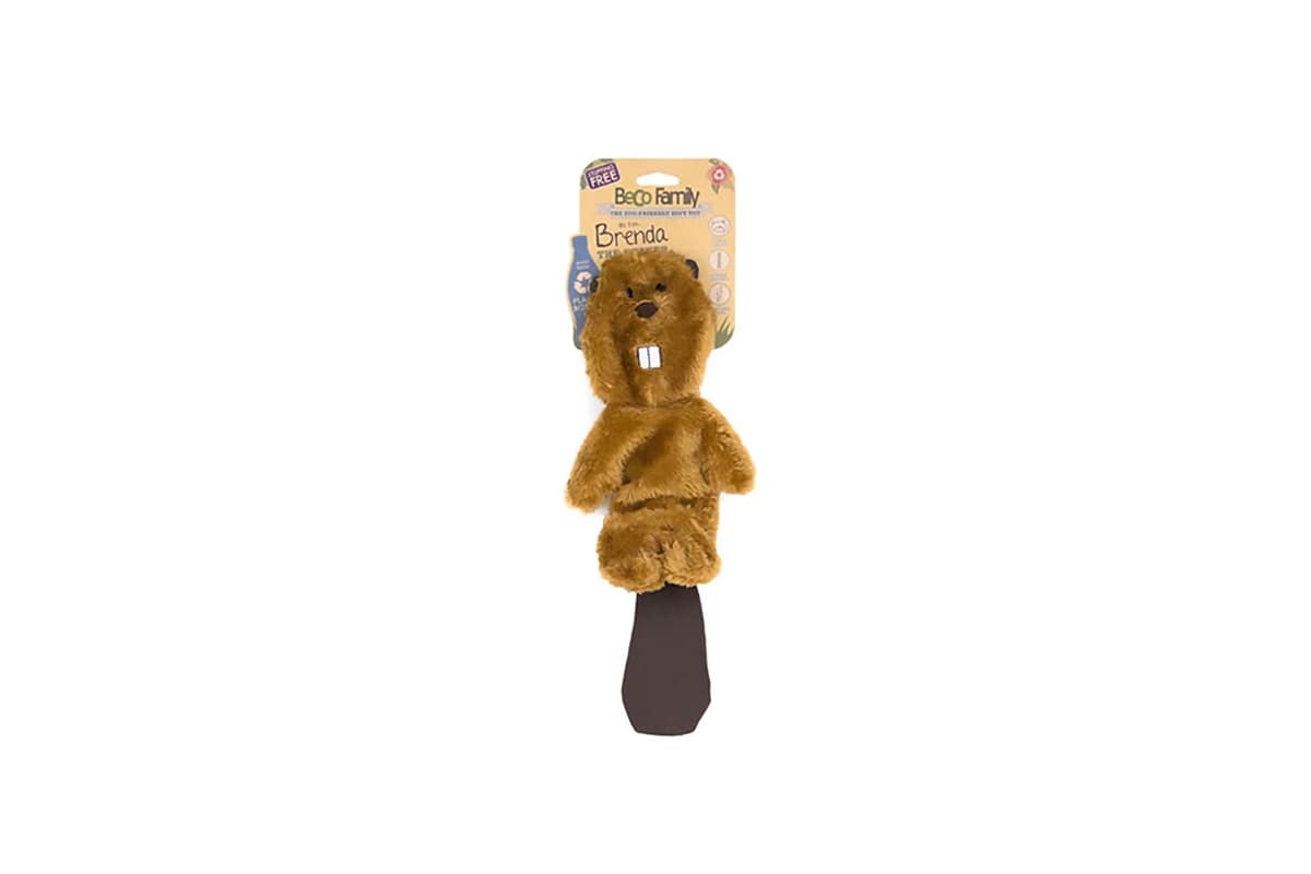 Beco- soft dog toy brenda the beaver