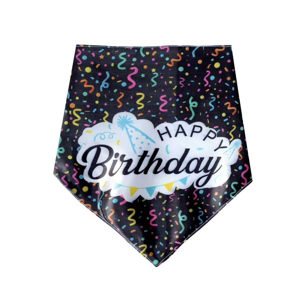 Pets Way Happy Birthday Bandana for Dogs