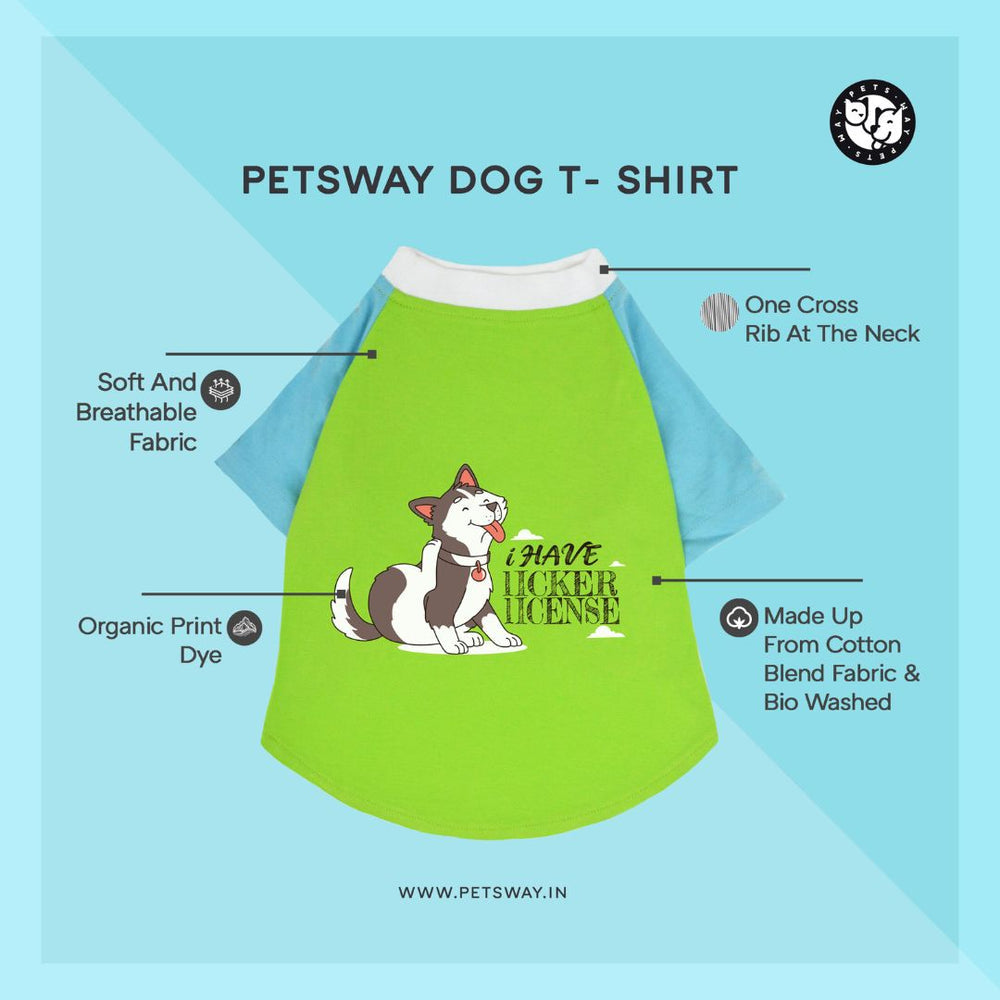 Pets Way Blue Birthday T-Shirt for Dogs