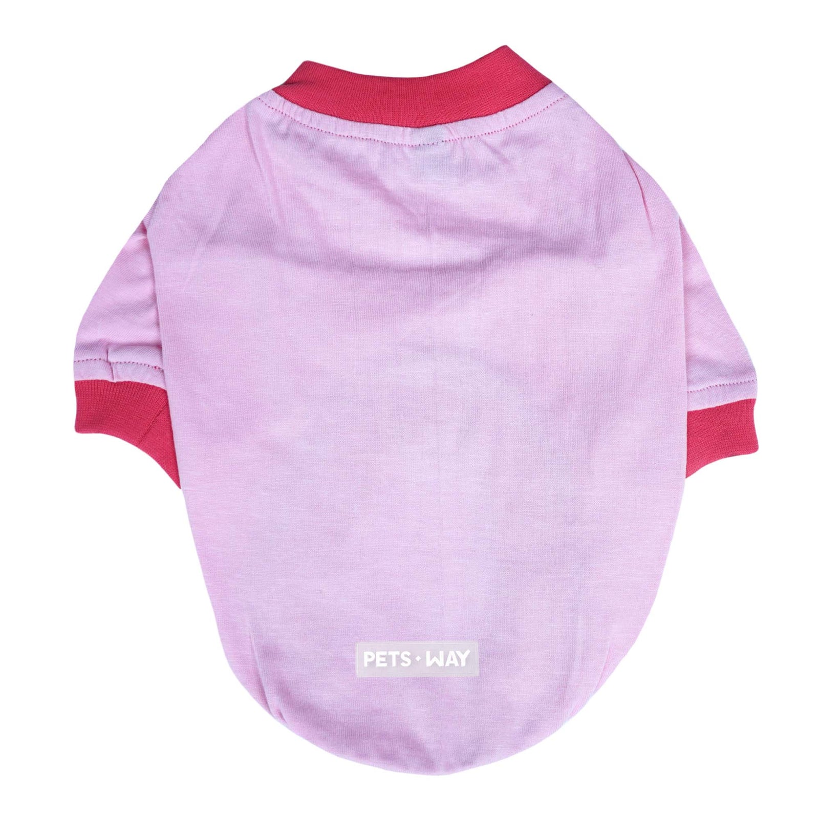 Pets Way Dive In Stripes Blush T-Shirt for Dogs