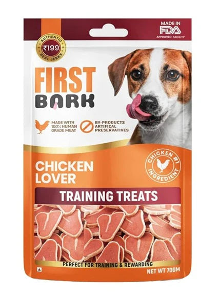 First Bark Chicken Lover Training Dog Treats