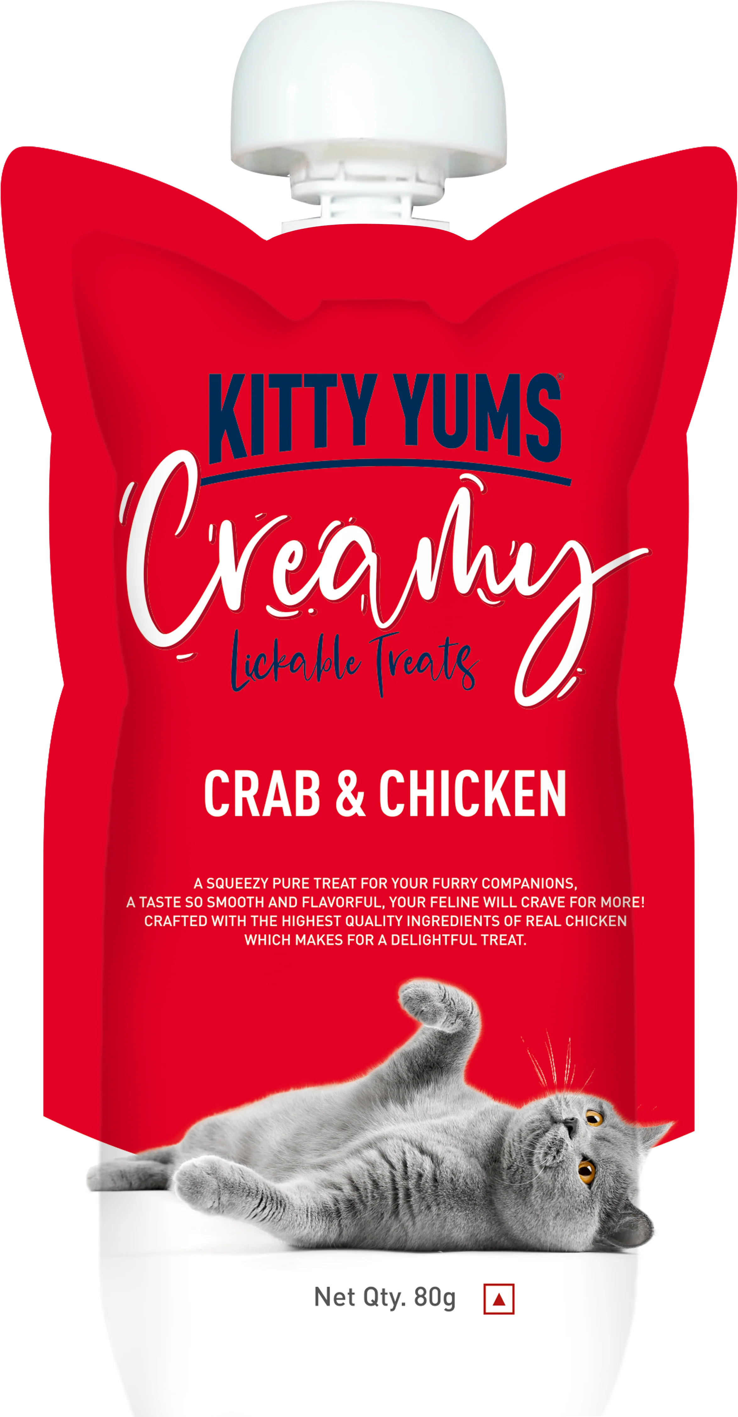 Kitty Yums  Lickable Cat Creamy Treats