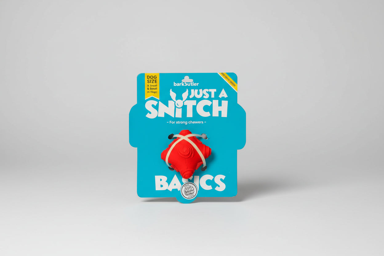 Fofos Bark Butler Just A Snitch Dog Chew Toy