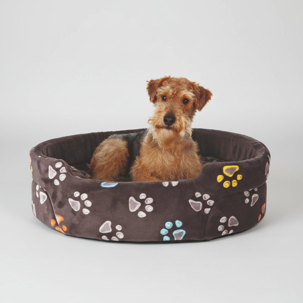 Trixie Jimmy Donut Bed Taupe for Dogs