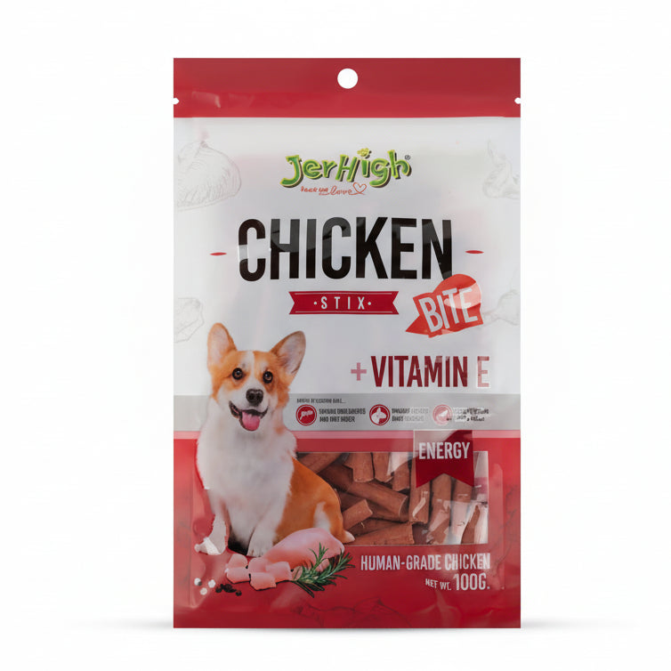 JerHigh Chicken Stix Training Dog Treat