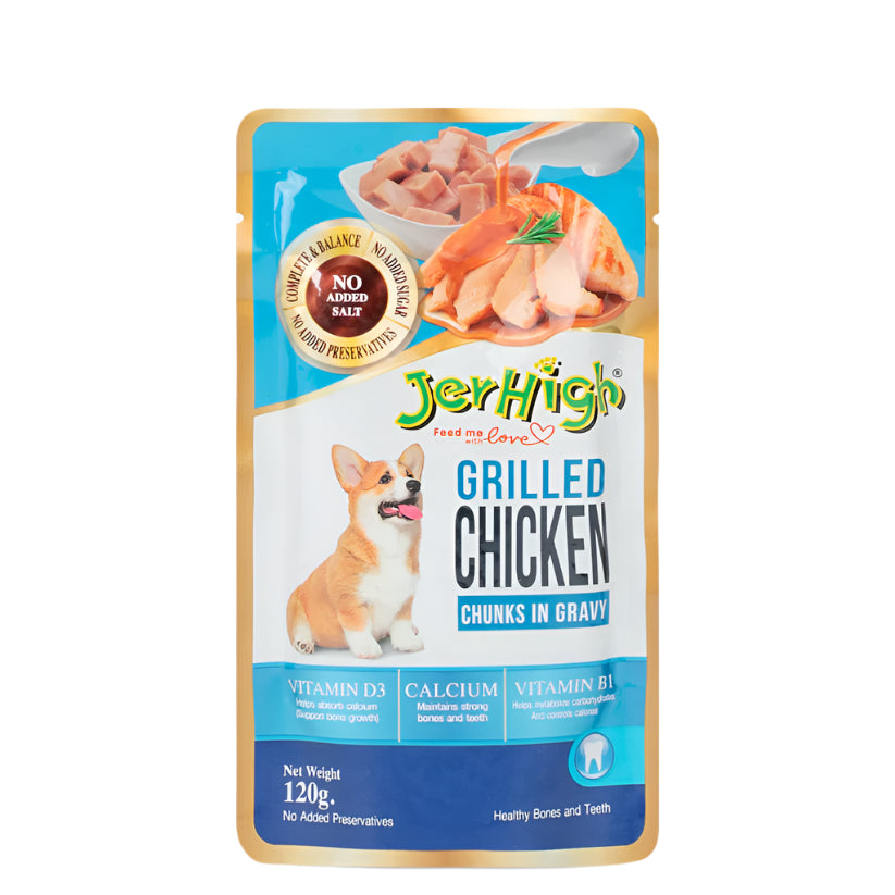 Jerhigh -  Gravy Wet Food for Dogs