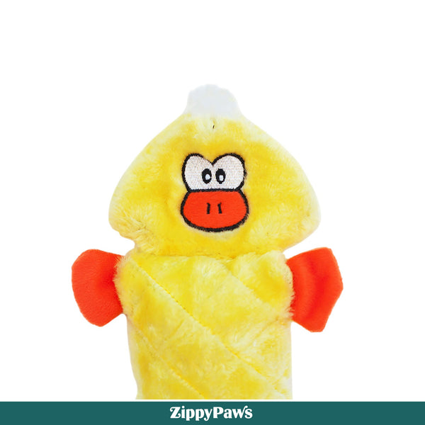 Zippy Paws Duck Jigglerz Plush Toy for Dogs