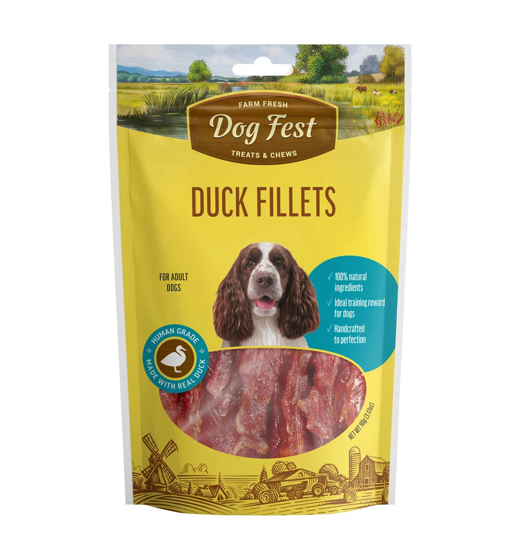 Dog Fest-Duck Fillets Treats for dogs