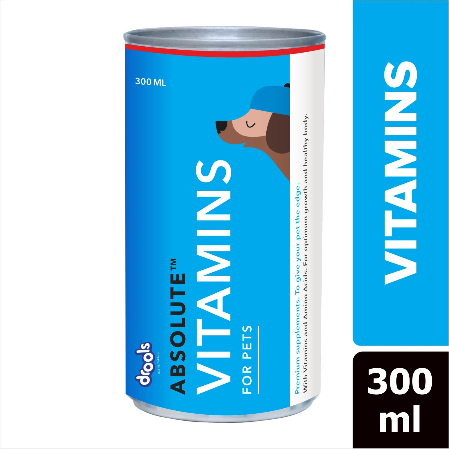 Drools- Absolute Vitamin Syrup Supplement for Dogs