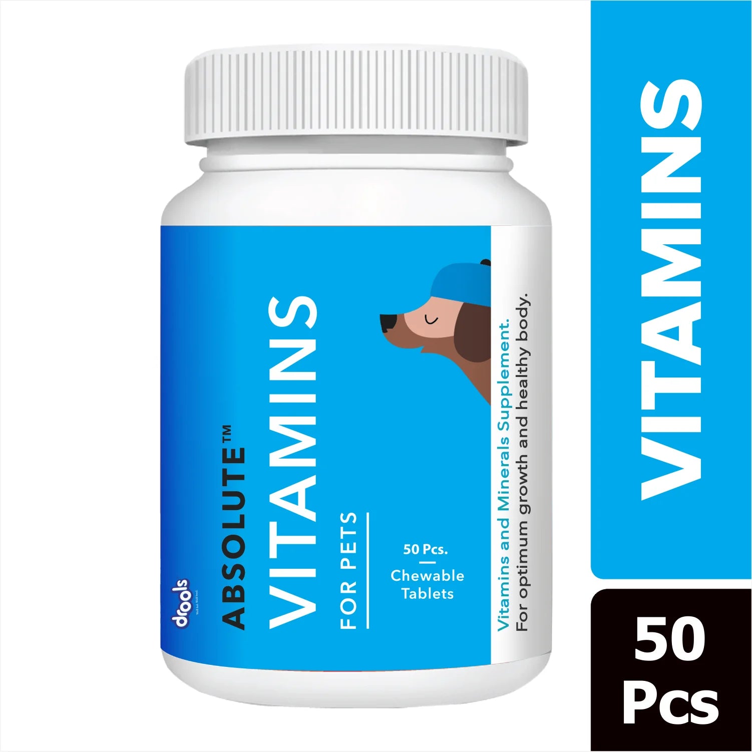 Drools- Absolute Vitamin Supplement Tablets for Dogs