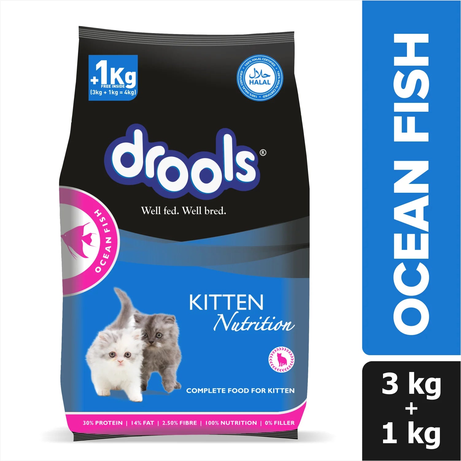 Drools - Ocean Fish Dry Food For Kitten