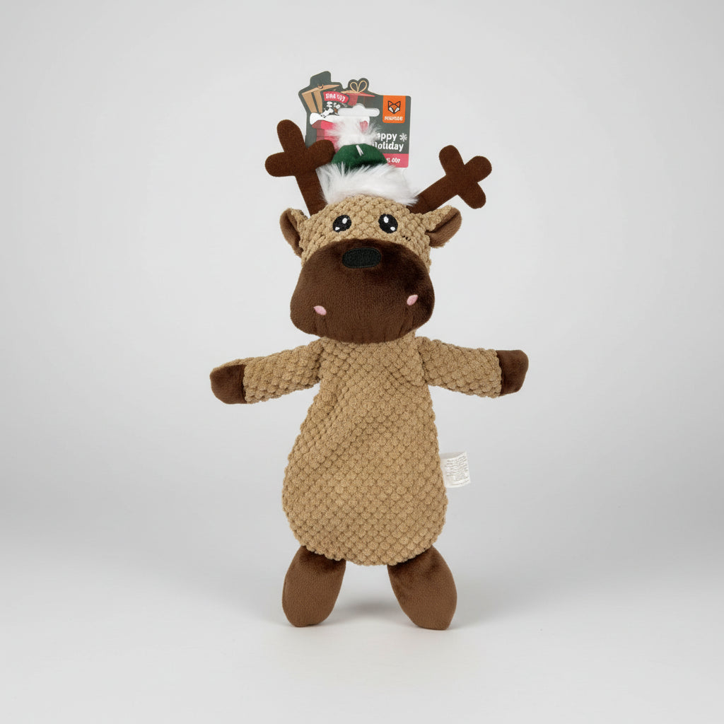 Fofos Xmas Reindeer Crinkle Toy
