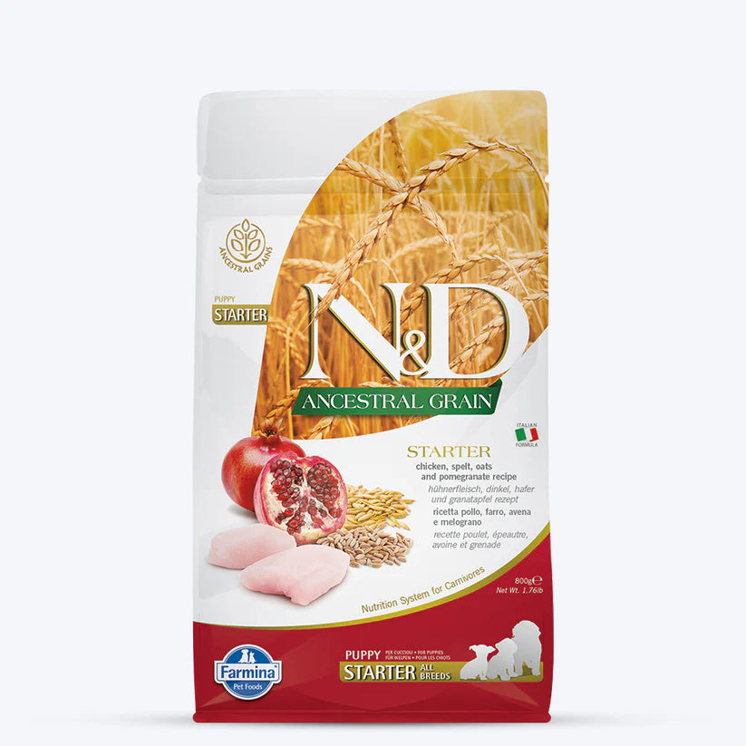 N&D- Ancestral Grain Chicken & Pomegranate Starter Puppy Food