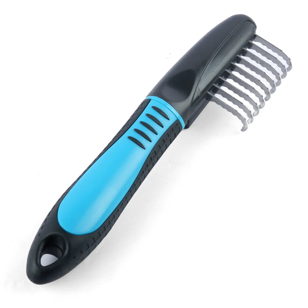 Trixie- Fur Detangler With Curved Teeth Brush for Dogs and Cats