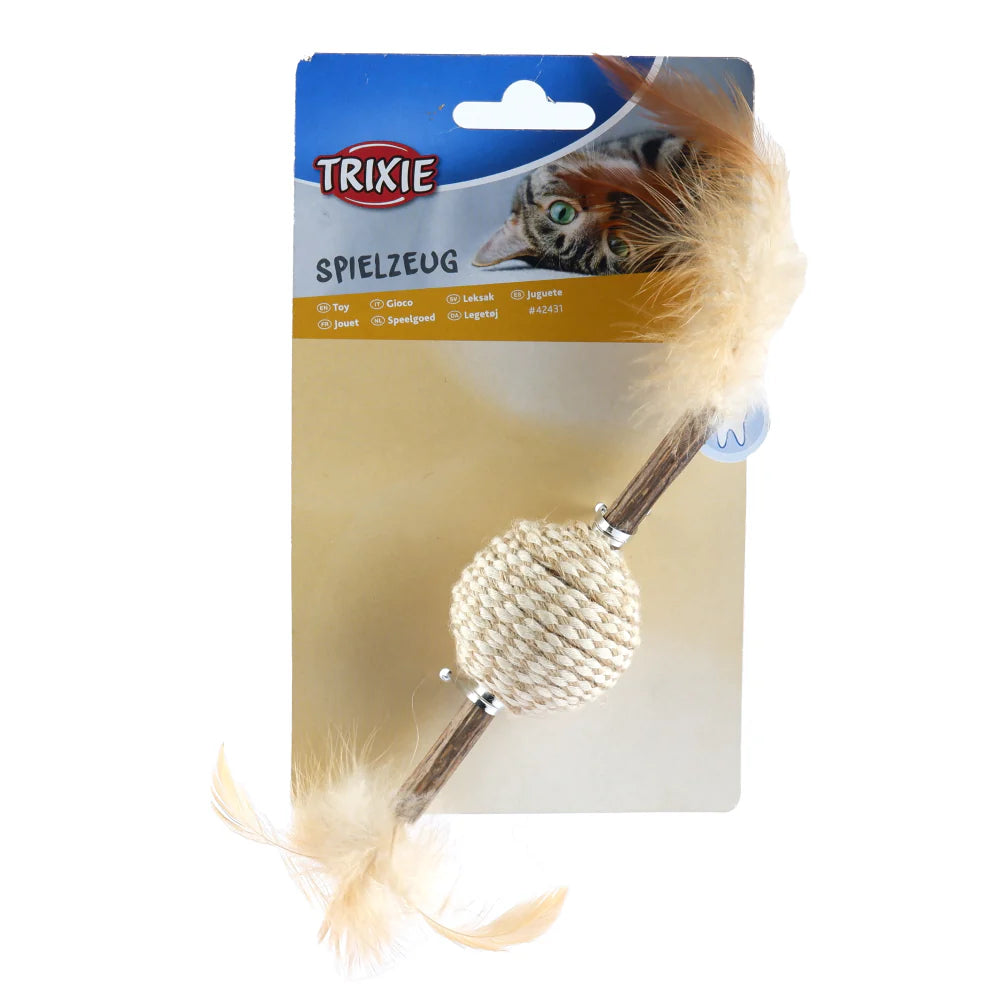 Trixie- Matatabi Feather Game Toy for Cats