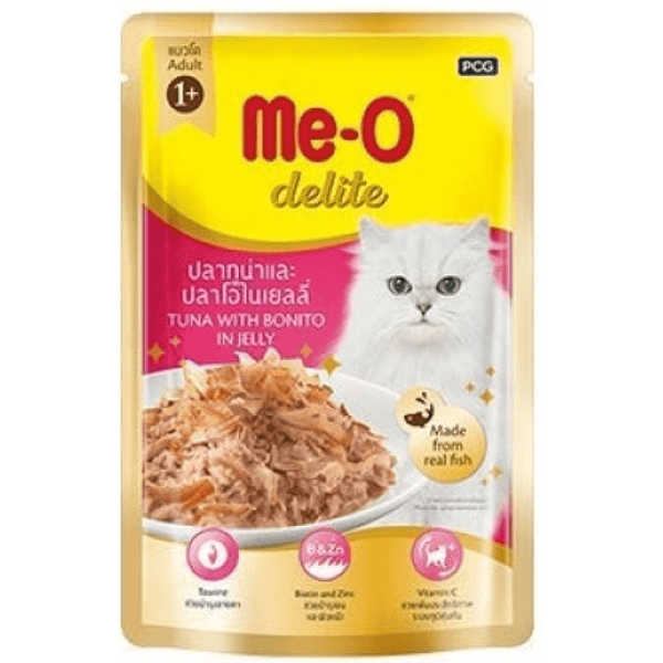 Me-O Delite Tuna with Bonito Cat Wet Food