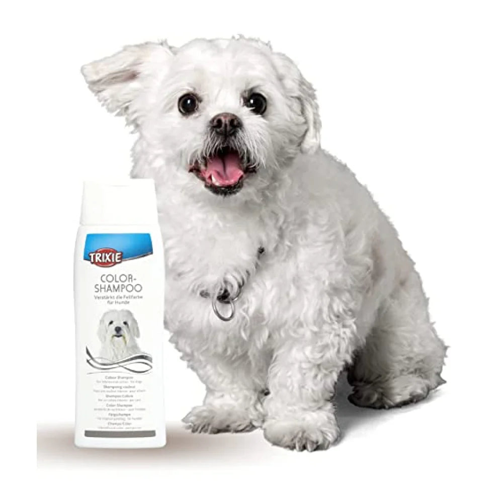 Trixie- Colour Shampoo for Dogs (White Coat)