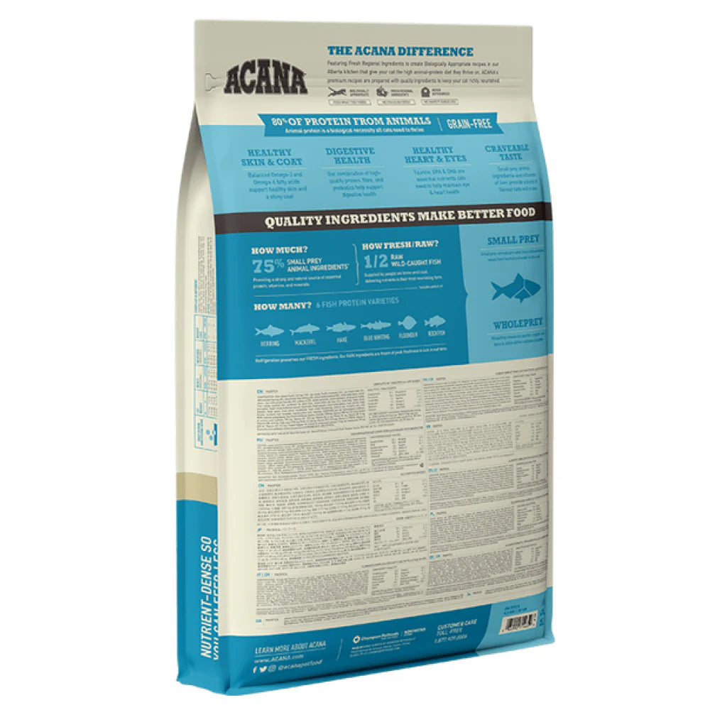 Acana - Cat Pacifica High Protein Grain free Cat Food