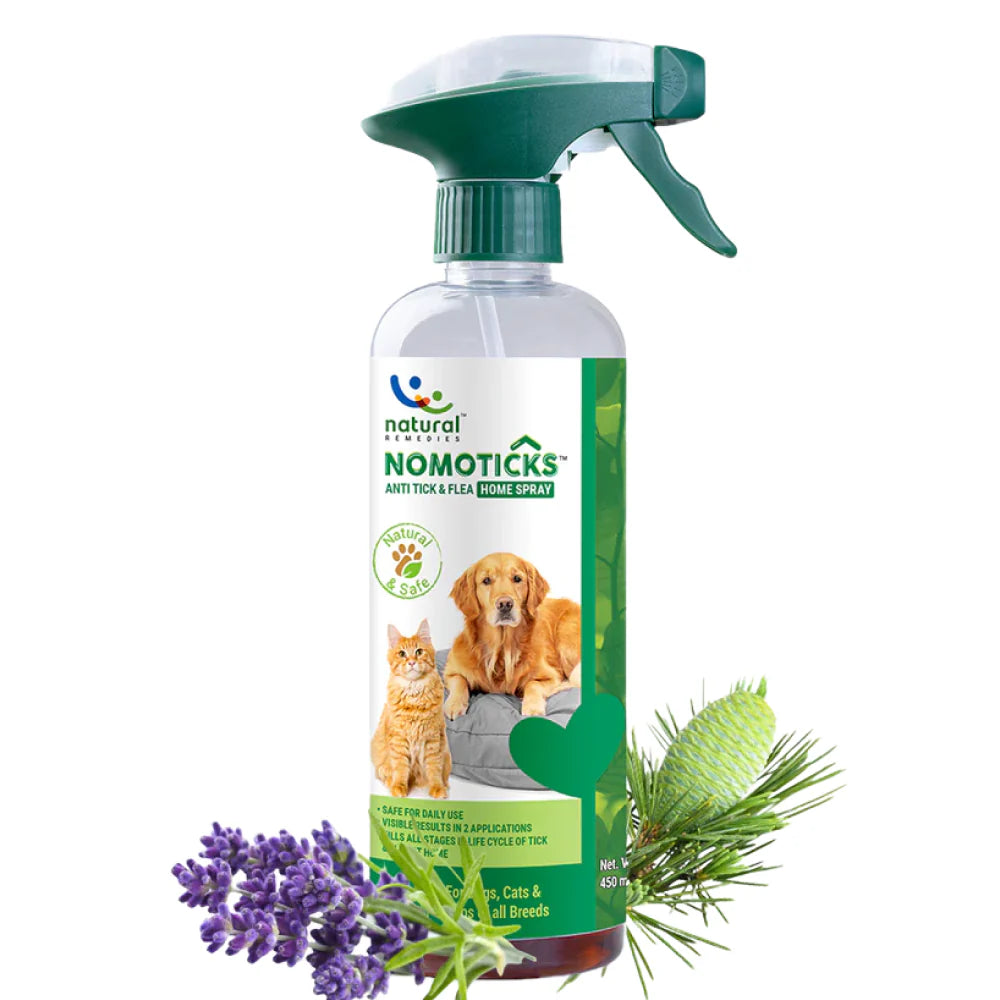 Natural- Remedies Nomo Ticks Home Spray