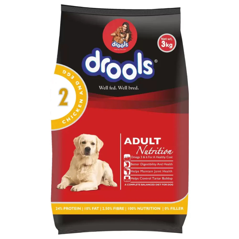 Drools- Chicken and Egg Adult Dogs Dry Food