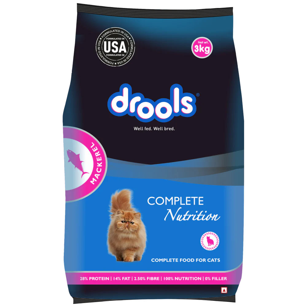 Drools- Mackerel Dry Food For Adult Cat