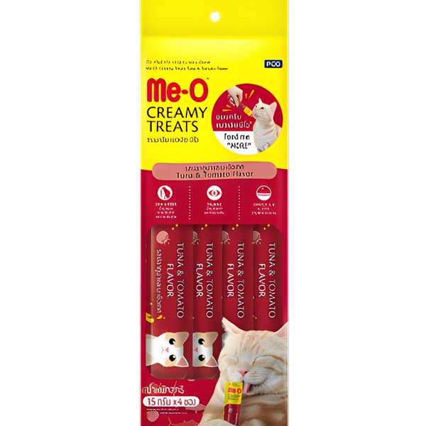 Me-O Tuna and Tomato Cat Creamy Treats