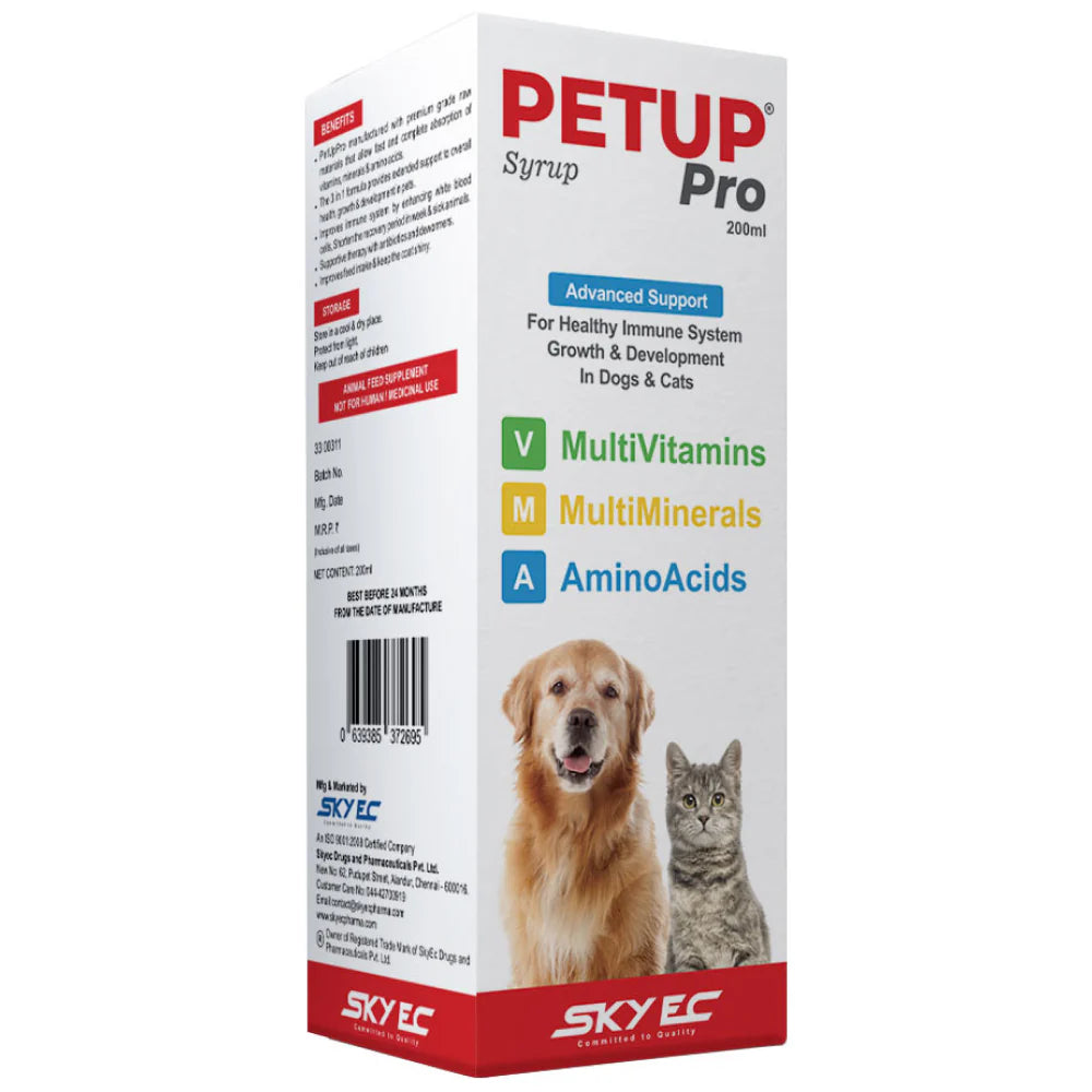 SkyEc- Petup Pro Syrup for Dogs and Cats