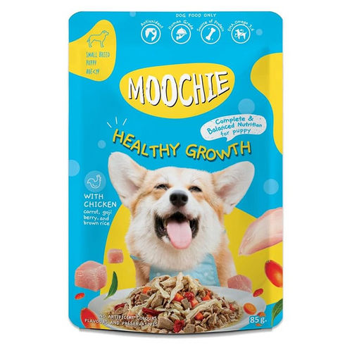 Moochie Healthy Growth with Chicken Dog Wet Food